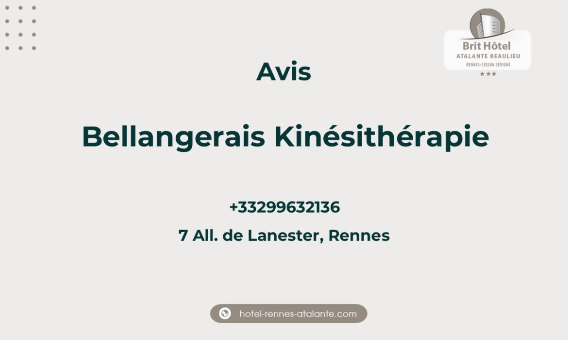 Avis sur Bellangerais Kinésithérapie, 7 All. de Lanester, Rennes