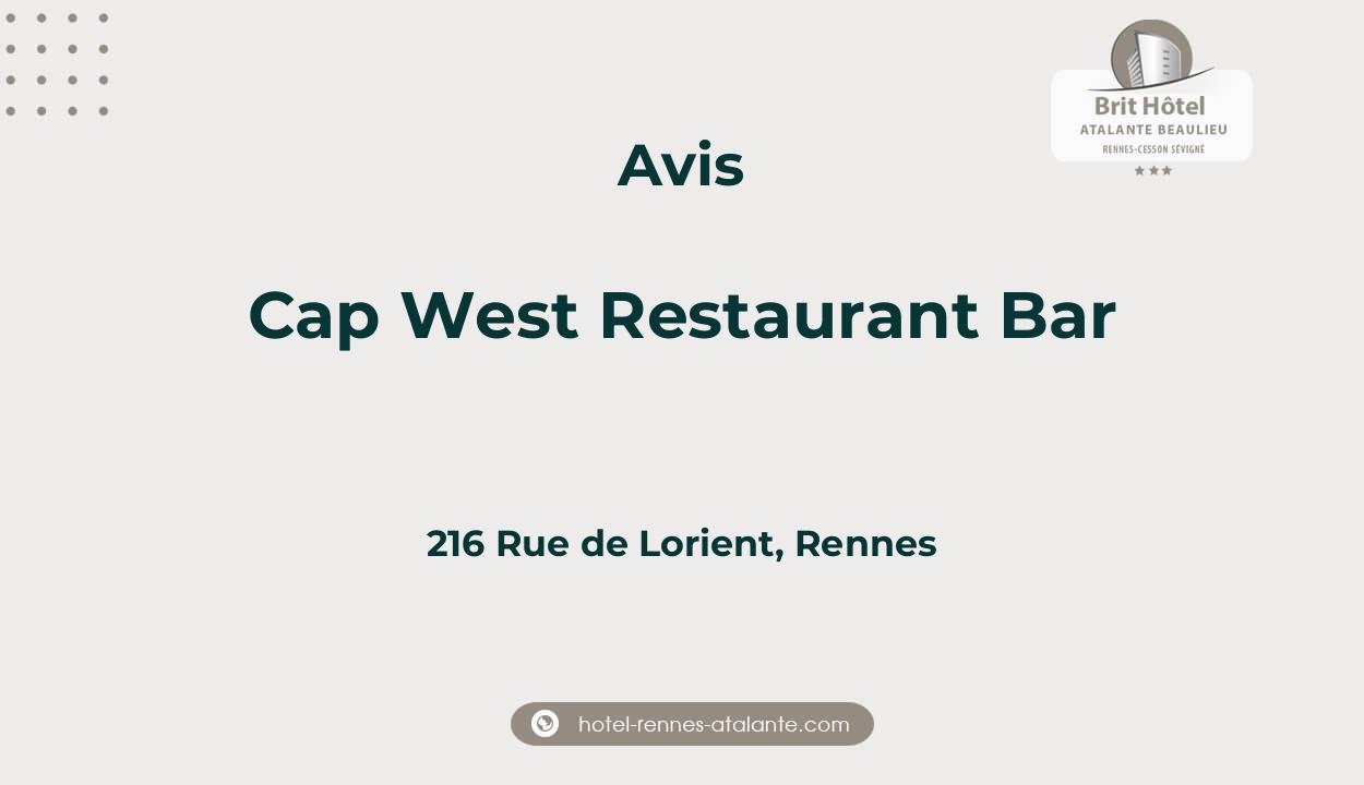 Cap West Restaurant Bar