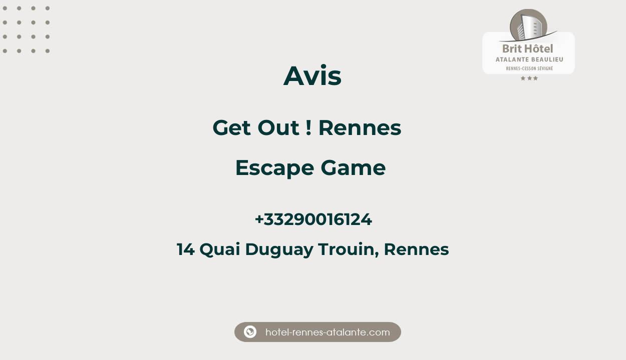 Get Out ! Rennes - Escape Game