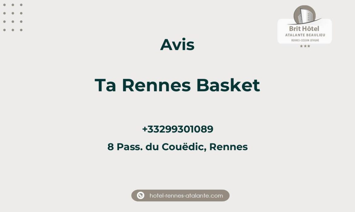 Avis sur Ta Rennes Basket, 8 Pass. du Couëdic